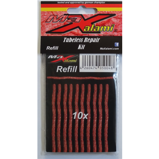 Die Rennwurst by MaXalami, 3,5mm Tubeless plugs (10 pieces) Refill