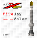 MaXalami FiveWay Tubeless Ventil, 2 Stück